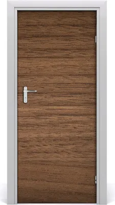 Produktbild von Tulup Türaufkleber 85x205 cm Dekorative Aufkleber Selbstklebend Wasserdichte Tapete Abnehmbar Schlafzimmer Wohnzimmer Wohnkultur - Holzuntergrund