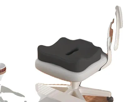 Produktbild von Sitzkissen, Ergonomisches Design, Rutschfeste Oberfläche, Schwarz A