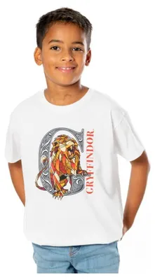 Produktbild von Harry Potter Kids T-Shirt Gryffindor Mosaic Größe 9-11