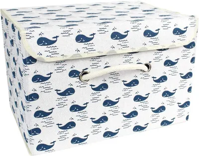 Zdjęcie produktu dla Pojemnik do przechowywania Walvis, składany, 38 x 25 x 25 cm, z uchwytami, do przechowywania zabawek