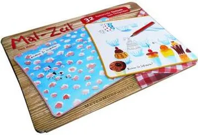 Produktbild von Mal-Tischsets Mal-Zeit mit 32 verschiedenen Motiven zum Ausmalen für Bunt- oder Filzstifte