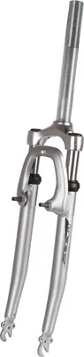 Produktbild von Zoom Federgabel 28 Zoll 1 Zoll 215mm Schaftlänge mit 60mm Gewindelänge Silber