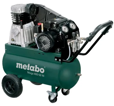 Image de Compresseur Metabo Mega 400-50 W (avec 3 raccords universels) 601526000