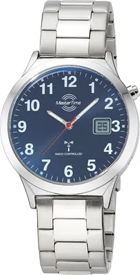 Master Time MTGA-10905-32M Herren-Funkuhr Colorline Blau 1