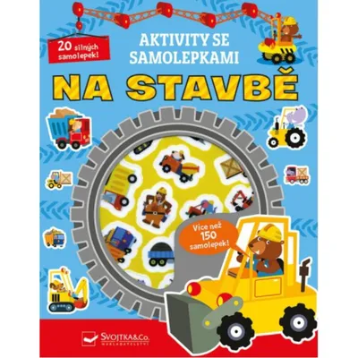 Obrázek produktu pro Svojtka & Co. Aktivitäten mit Aufklebern - Auf der Baustelle
