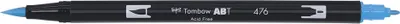 Produktbild von TOMBOW Doppelfasermaler "Dual Brush Pen ABT" 0,8 - 3,3 mm cyan
