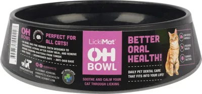 Immagine prodotto di LickiMat Futternapf OH Ciotola Gatto , Farbe:schwarz