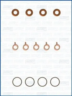 Image de AJUSA 77036300 Kit de joints pour injecteur pour TOYOTA HILUX III Pick-up (TGN1, GGN2, GGN1, KUN2, KUN1)