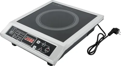 Produktbild von Induktionskochfeld - Tischgerät - 3500 W - 220 V - 8 Leistungsstufen - IGBT-Heiztechnik - Hotpot-Funktion - Schwarz