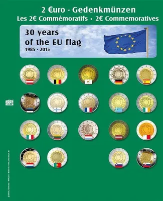 Produktbild von SAFE 7341-15 Premium Münzblatt für 2 Euro des Jahres 2015