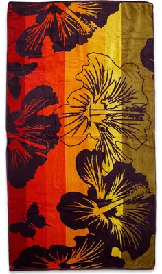 Produktbild von Strandtuch Large flowers 90x170 cm