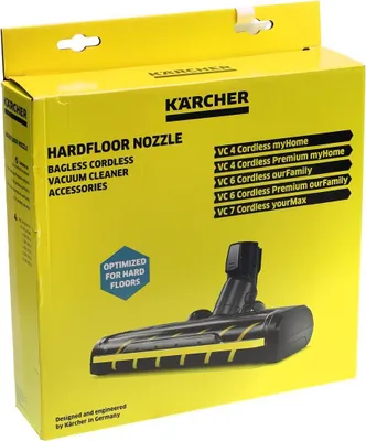 Produktbild von Kärcher 2.863-322.0, Abguss, Stabstaubsauger, Schwarz, Gelb, Kärcher, VC 4 Cordless Premium myHome VC 4 Cordless myHome VC 6 Cordless Premium ourFamily VC 6 Cordless..., 900 g