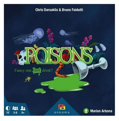 Imagen del producto de Poisons – Juego de mesa – Ankama – 3-8 jugadores – 8+