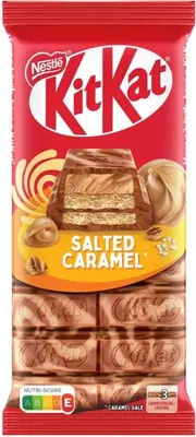 Obrázok produktu pre Nestlé KitKat Tableta slaná karamelová chrumkavá oplátka s čokoládou 99g
