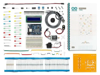 Immagine prodotto di Arduino Starter Kit R4, Kit introduttivo, Arduino, Multicolore