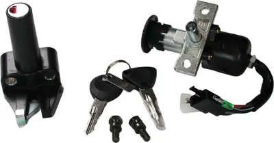 Immagine prodotto di Set di serrature per MBK / YAMAHA Stunt / Booster / Booster Road / Spirit anno 90-02 / BWs / Slider anno 99-02, 2 parti