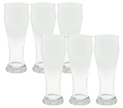 Immagine prodotto di Set di 6 bicchieri per birra Weizen, capacità 0,5 litri