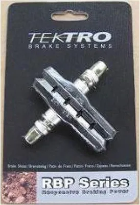 Zdjęcie produktu dla Zestaw szczęk hamulcowych Tektro do hamulców V-brake 72 mm