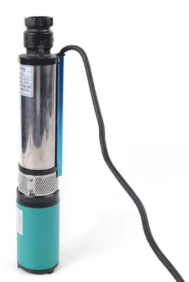Produktbild von Tiefbrunnenpumpe - 24 V Solar-Tauchpumpe - Reiner Kupfermotor - 5000 U/min - 83 l/min Fördermenge - 25 m Förderhöhe