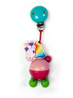 Produktbild von Babyspielzeug Wagenanhänger Einhorn BxLxH 60x40x150mm NEU