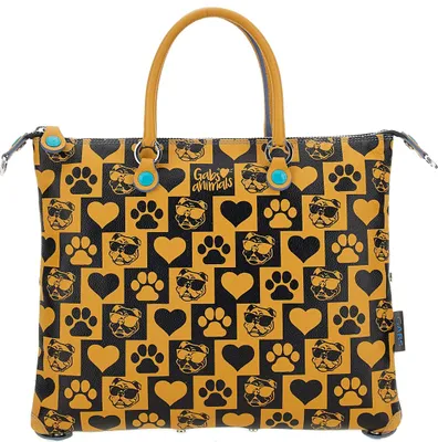 Obrázok produktu pre Taška cez rameno Gabs G3 Plus M Dogs mustard
