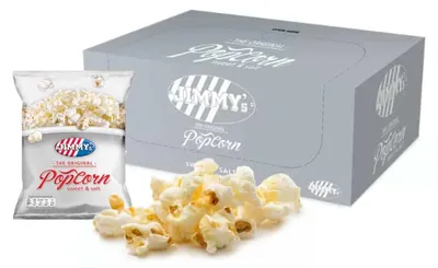 Productafbeelding van Jimmy's Popcorn Sweet & Salty - 21 x 22 gram