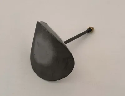 Produktbild von Reinigungsdeckel für D=150mm Ofenrohrbogen unlackiert | Segmentbogen 45°