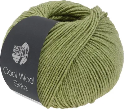 Produktbild von Lana Grossa - Cool Wool Seta 0022 ahorngrün