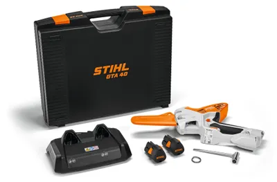 Image de Scie de jardin 21,6V GTA 40 15cm 1/4'' P + 2 batteries AS 2 + 1 chargeur AL 5-2 + mallette - STIHL - GA04-011-6910