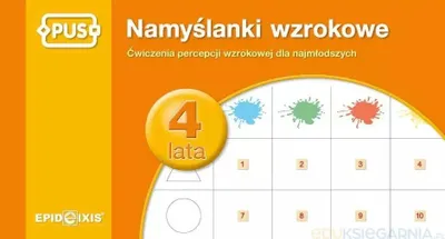 Produktbild von Ćwiczenia dla dzieci Czterolatki - Namyślanki wzrokowe, percepcja wzrokowa