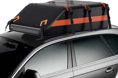 Image de Coffre de toit flexible pour SUV, 550 litres, 700D, avec crochets de porte