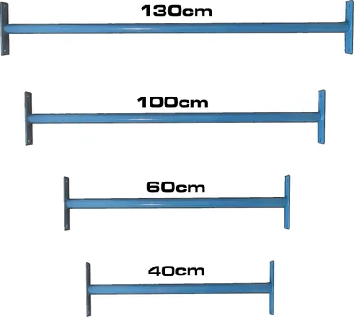 Produktbild von TURNSTANGE RECKSTANGE 40 - 180 cm KLETTERSTANGE KLIMMZUGSTANGE - BLAU ODER GRÜN (100 cm, Blau)