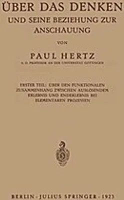 Obrázek produktu pro Über das Denken und Seine Beziehung zur Anschauung