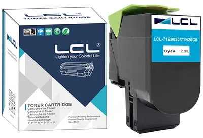 Tonerkartusche Cyan 71B0020 für Lexmark CS317dn CX317dn