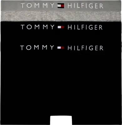 Produktbild von Tommy Hilfiger Herren 3er Pack Boxershorts Trunks mit Logobund, Mehrfarbig (des