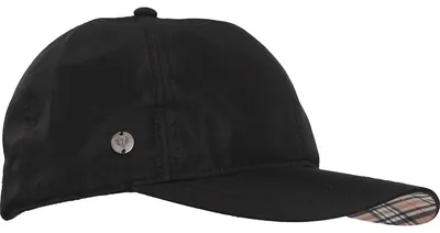 Fraas Wasserabweisende Baseballkappe mit FRAAS Plaid Karo 602064 in grau