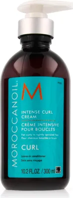 Obrázok produktu pre Moroccanoil Intense Curl 300ml, Krém na vlasy, Unisex, Kučeravé vlasy, 300 ml, Hydratačný, Výživný, Lesk, Zmäkčovadlo, Flakón s pumpičkou