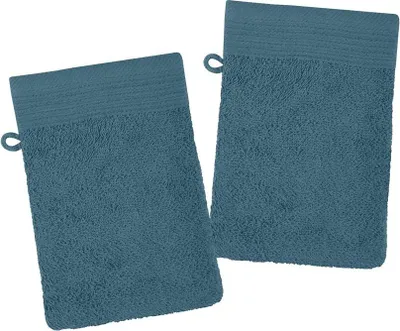 Image de Lot de 2 gants de toilette Lilas