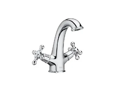 Produktbild von Roca Carmen - Waschtischarmatur mit Ablaufgarnitur Click-Clack, verchromt A5A3A4BC00