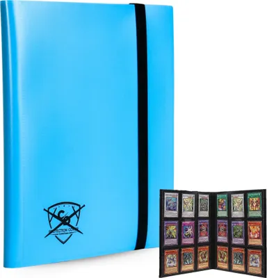 Produktbild von Sammelalbum für 360 Karten mit 40 Seiten, Pro Card Binder Ordner, Kartenhalter Album für Pokemon Sammelkarten | Sammelmappe Heft für Kinder