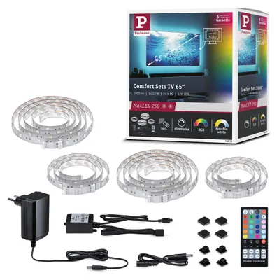 Zdjęcie produktu dla Paulmann MaxLED 250 LED Strip TV Comfort Basisset 65 Zoll