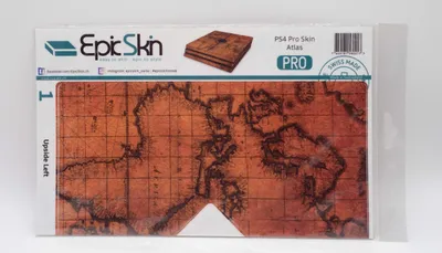 Produktbild von PS4 Pro Skin - Design Aufkleber Atlas
