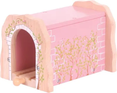 Image de Bigjigs Rail Tunnel de train rose