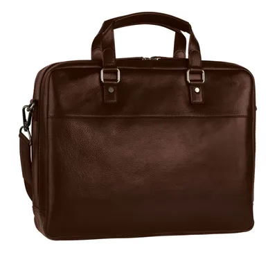 Produktbild von LEONHARD HEYDEN Henkeltasche Laptoptasche mit Laptopfach Roma Zipped Briefcase 2 Compartments Brown braun