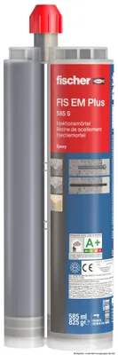 Produktbild von fischer Epoxidharzmörtel FIS EM Plus, 585 ml