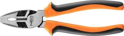 Produktbild von NEO TOOLS Universalzange 40% FS 180 mm 01-152, 2-Komponenten-Griffe, CrNi-Stahl, 58-64 HRC