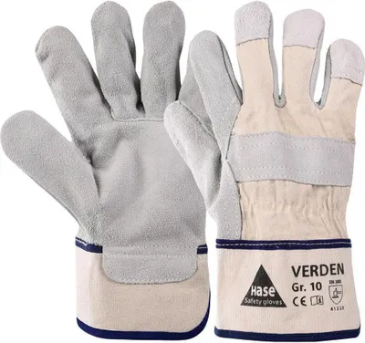 Produktbild von Hase VERDEN, Arbeitshandschuh aus Spaltleder, Größe 12 12 Stk