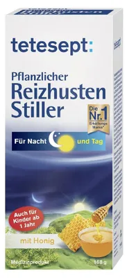 Immagine prodotto di Tetesept, calmante per la tosse irritabile a base di erbe, 125 ml