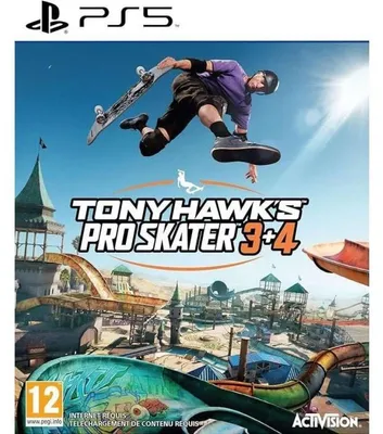 Zdjęcie produktu dla Activision Tony Hawk's Pro Skater 3 + 4, PlayStation 5, Tryb multiplayer, Powyżej 13 lat