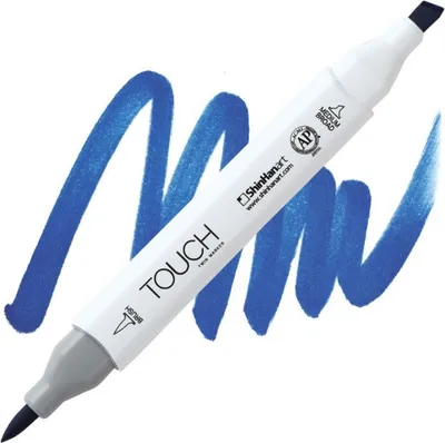 Obrázok produktu pre TOUCH obojstranný štetec a dláto, PB74 žiarivo modrá